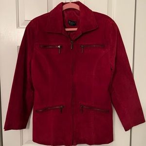 Boho red leather beauty!